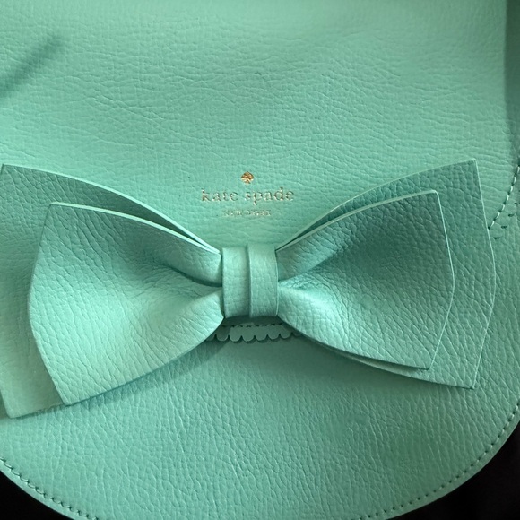Kate Spade Aqua Crossbody Bag with Bow - Picture 2 of 7